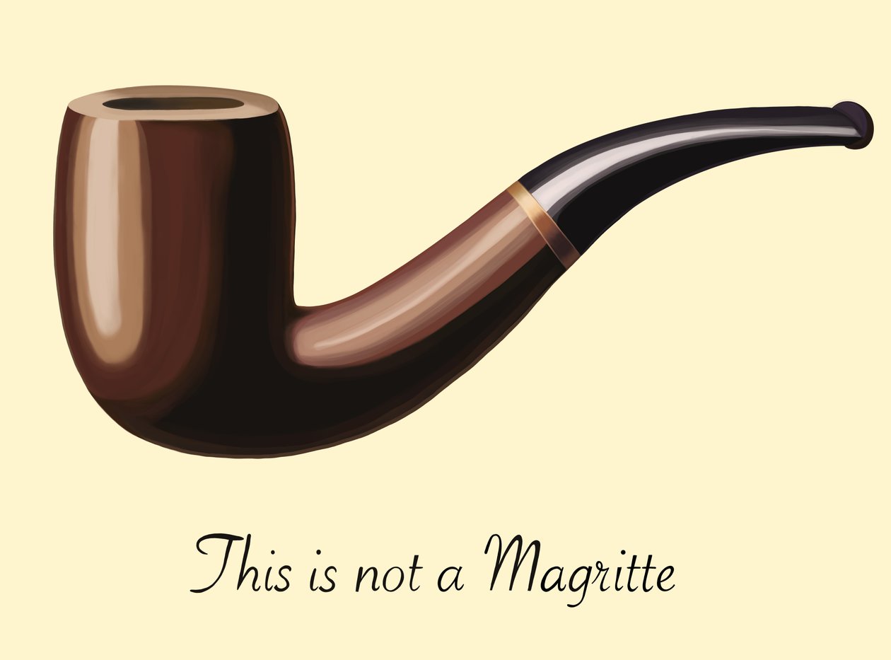 This Is Not A Magritte by Evan Sklar
