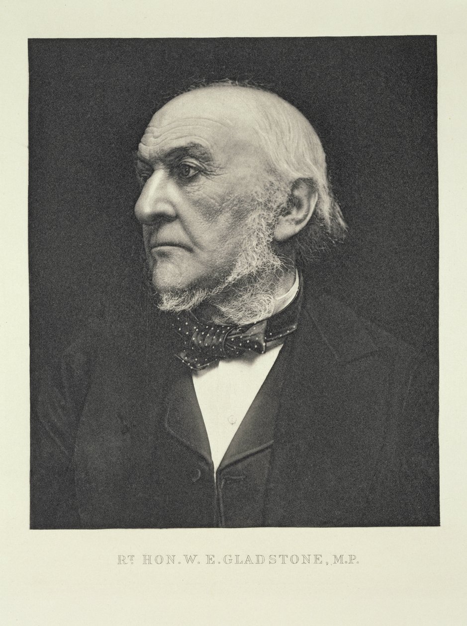The Rt. Hon. William Gladstone, MP by Eveleen Myers