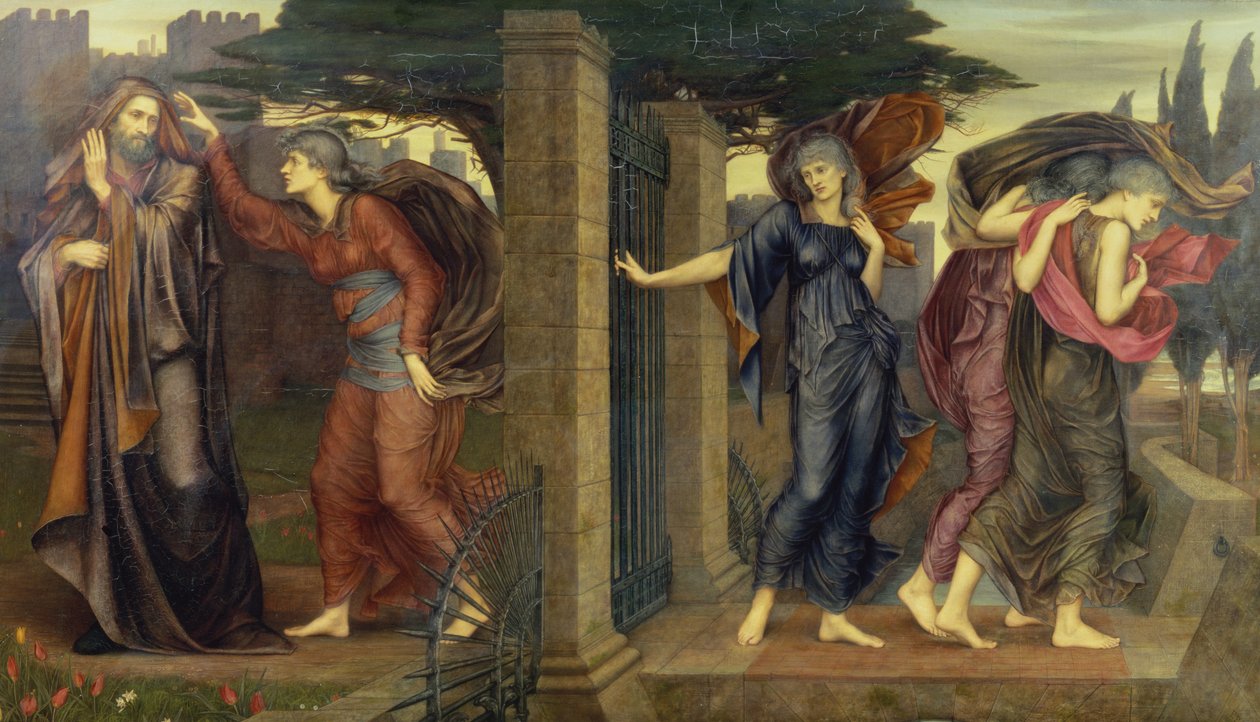 The Grey Sisters by Evelyn De Morgan