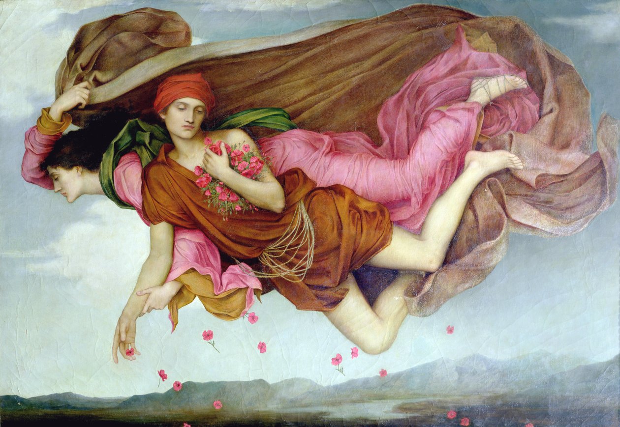 Night and Sleep by Evelyn De Morgan