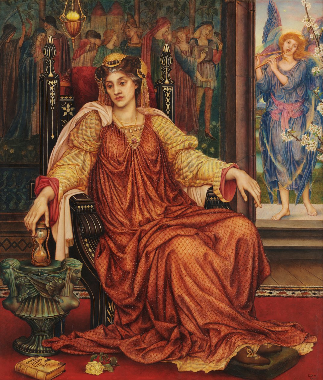 The Hour-Glass by Evelyn De Morgan