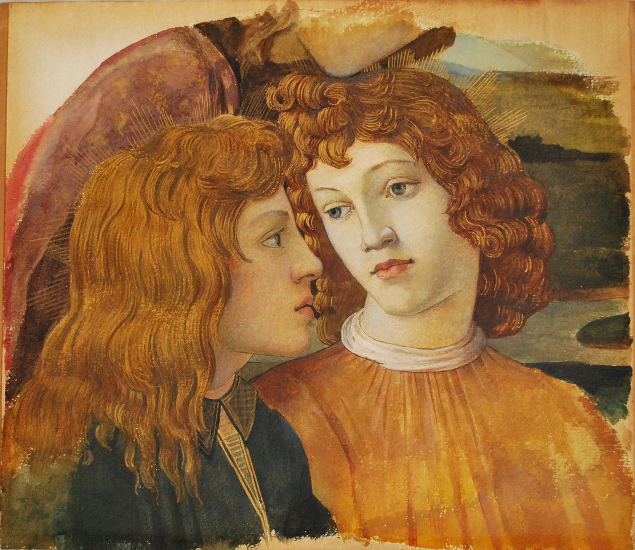 The Madonna of the Magnificat by Evelyn De Morgan