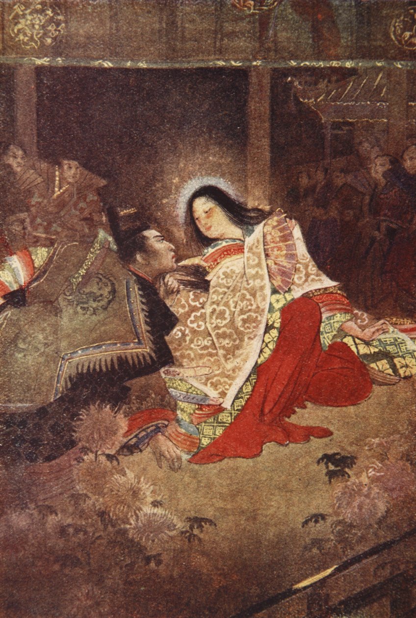 The Mikado and the Jewel Maiden, illustration from 