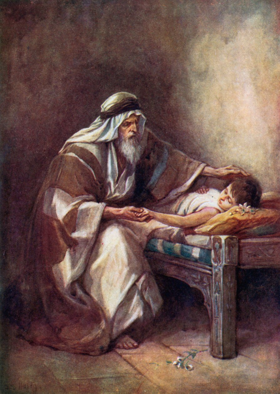 Elisha Raising the Farmer