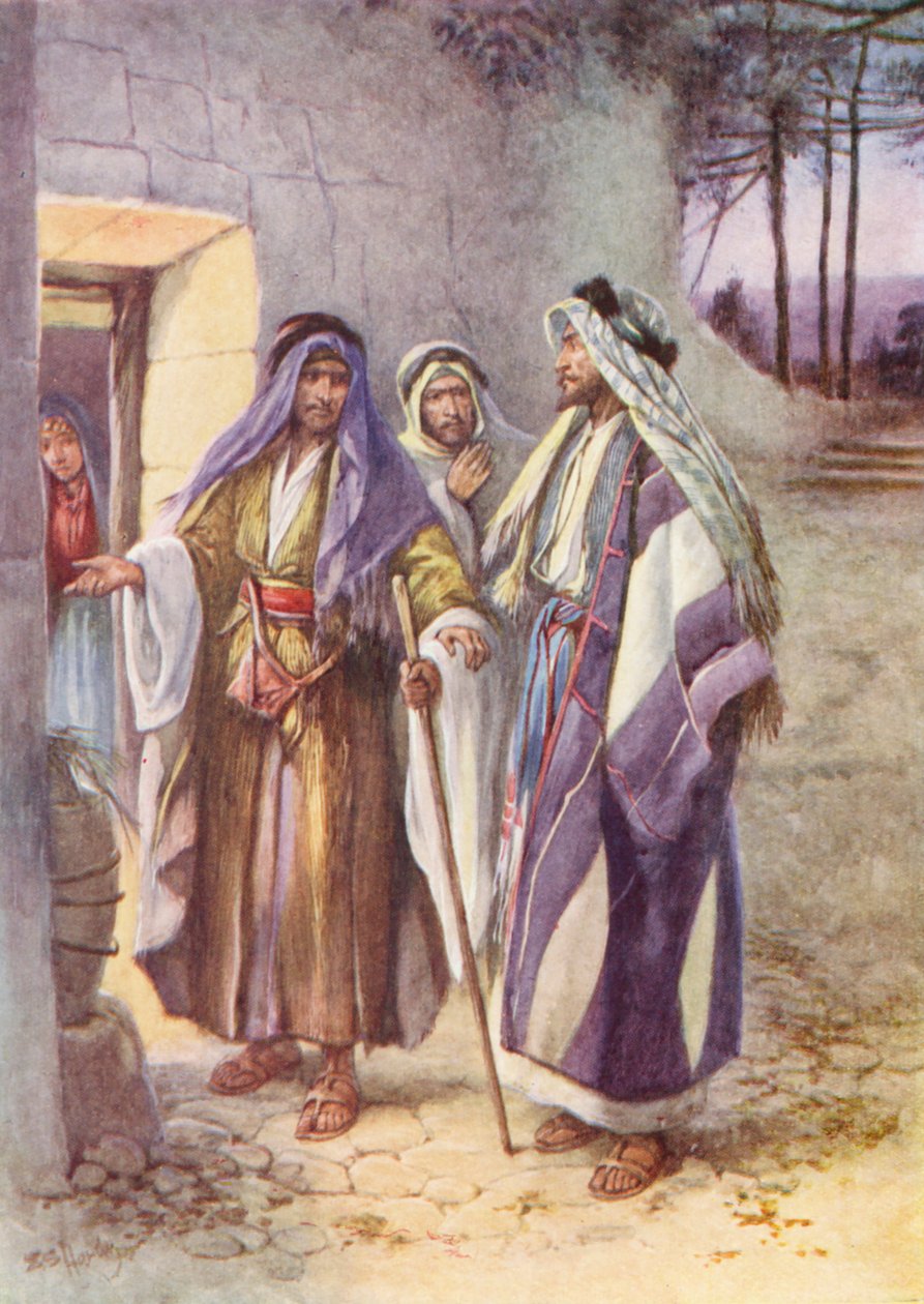 The Walk to Emmaus by Evelyn Stuart Hardy