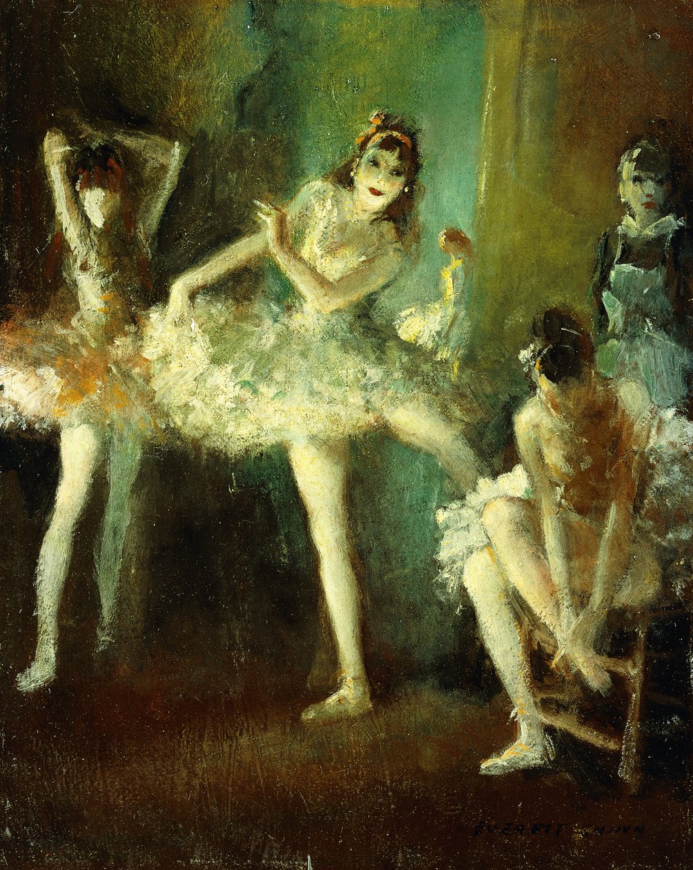 Ballet Girls by Everett Shinn