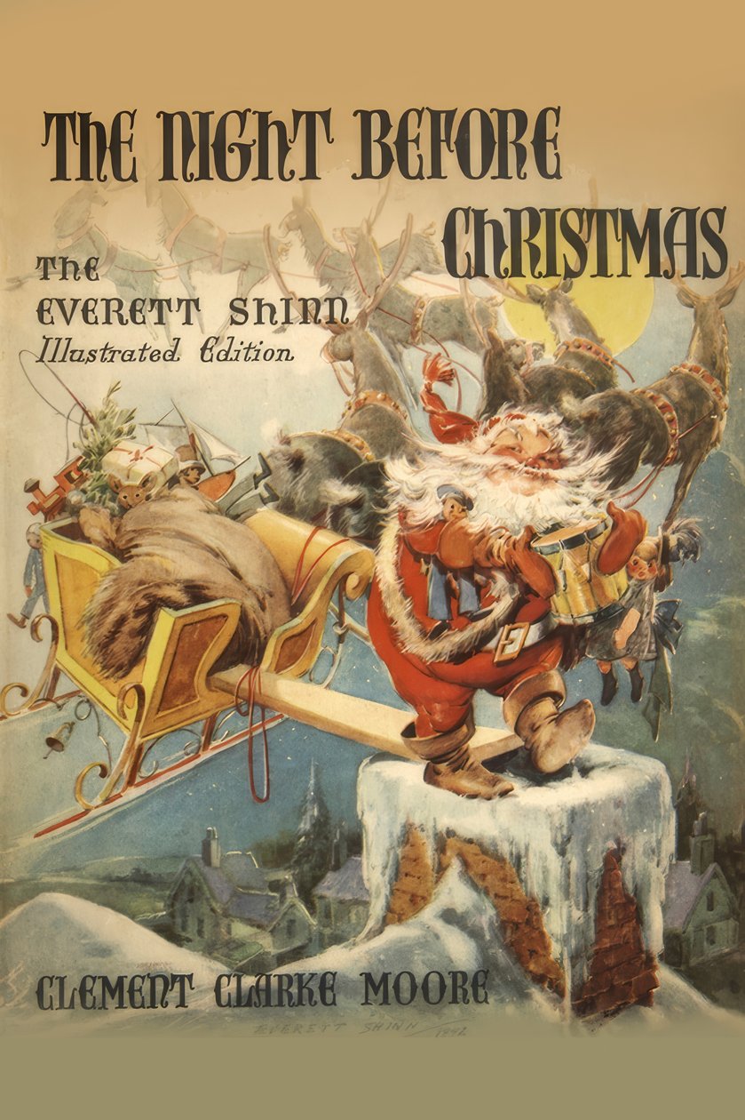 The Night Before Christmas by Everett Shinn