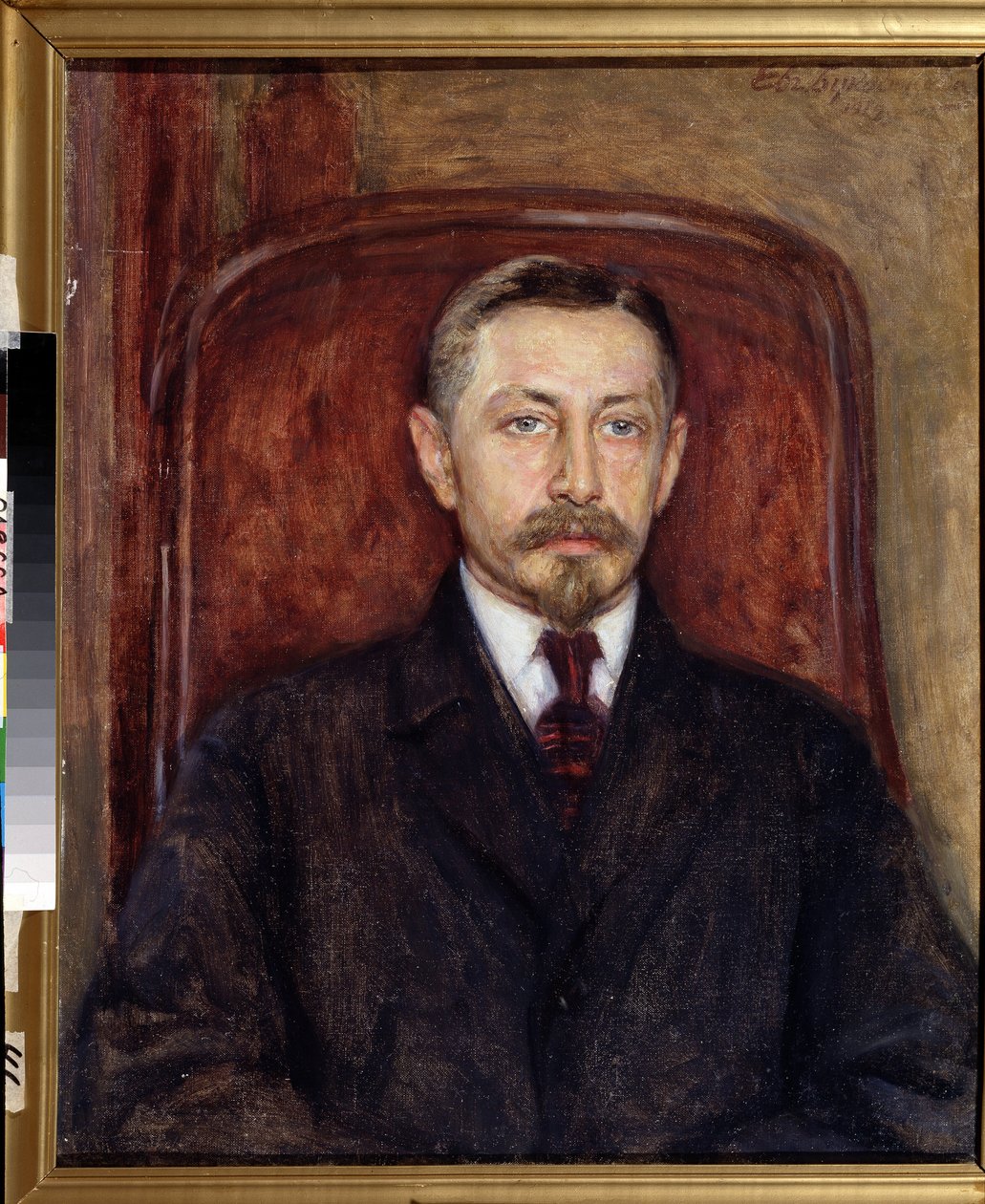 Portrait of the Author Ivan A. Bunin by Evgeniy Iosipovich Bukovetsky