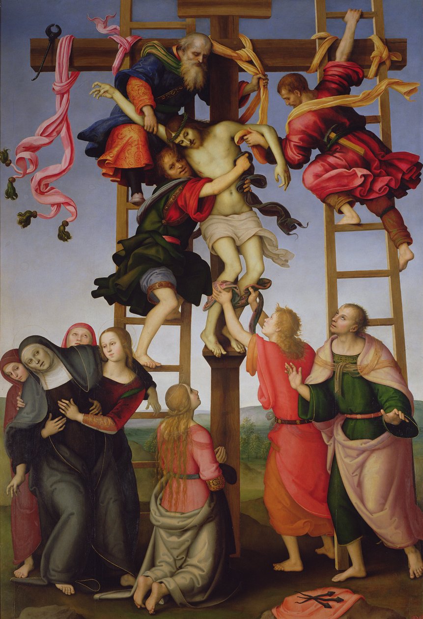 The Deposition by F. and P.Perugino Lippi