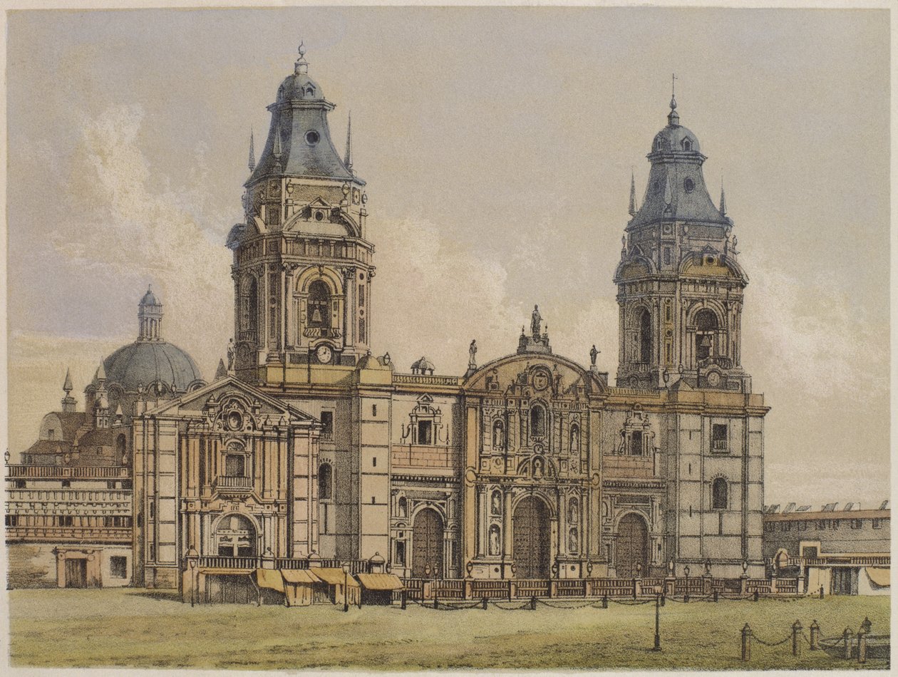 Cathedral of Lima, illustration from 