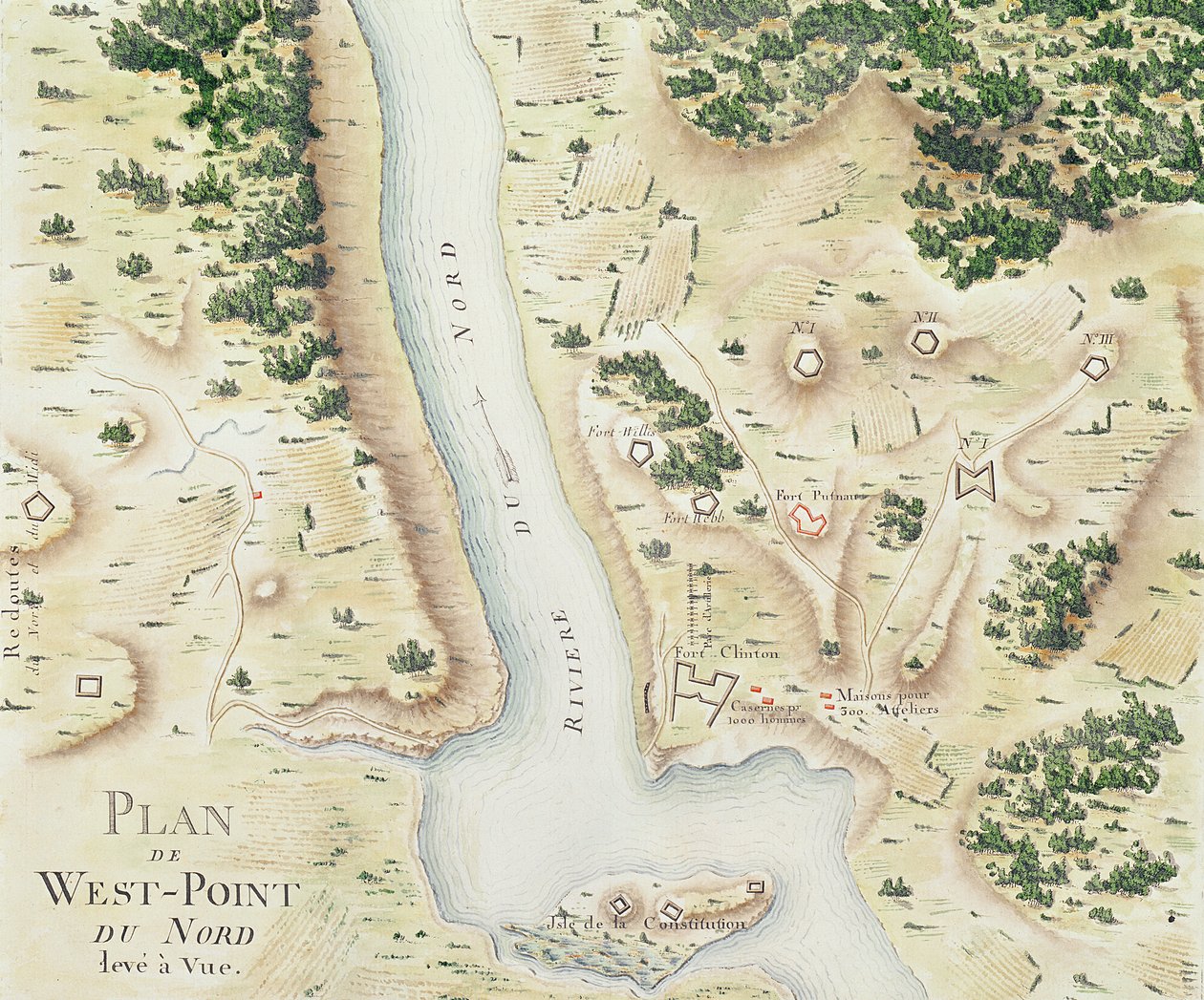 Map of North West-Point, Virginia, from 