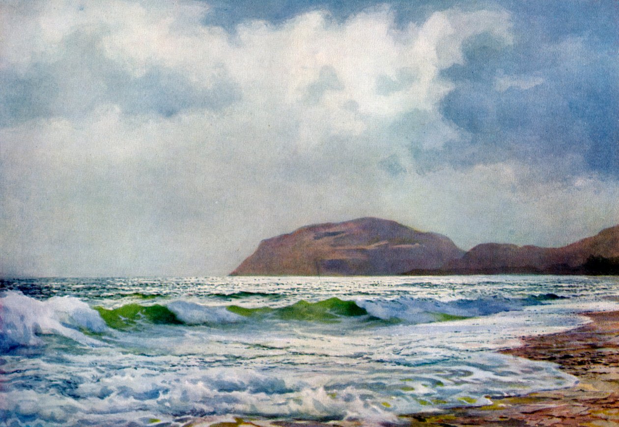 A Stormy Day near Llandudno, Wales by F. C. Varley