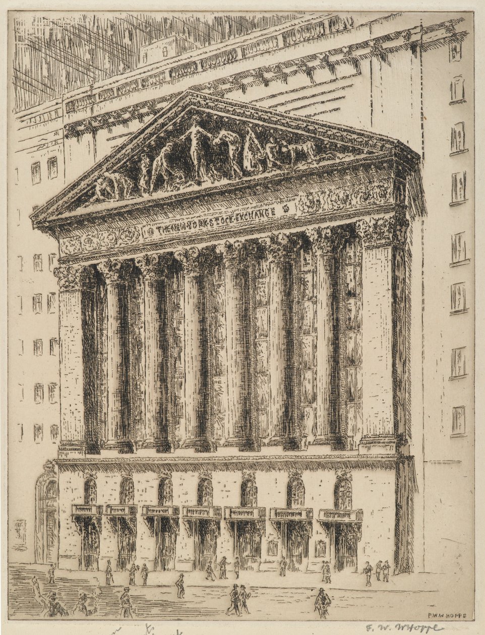 The New York Stock Exchange by F. W. W. Hoppe