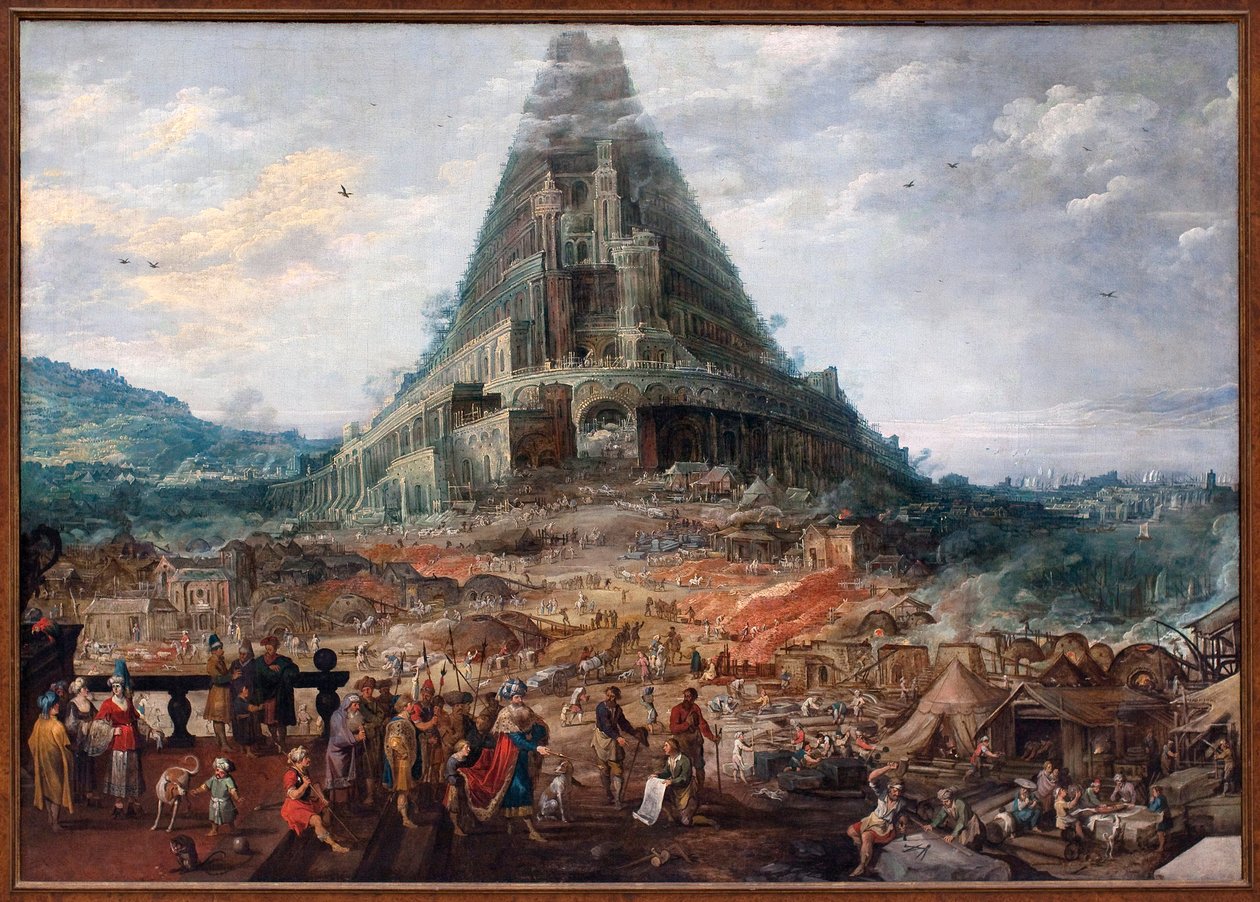 Babel Tower by F. and Momper J. Francken