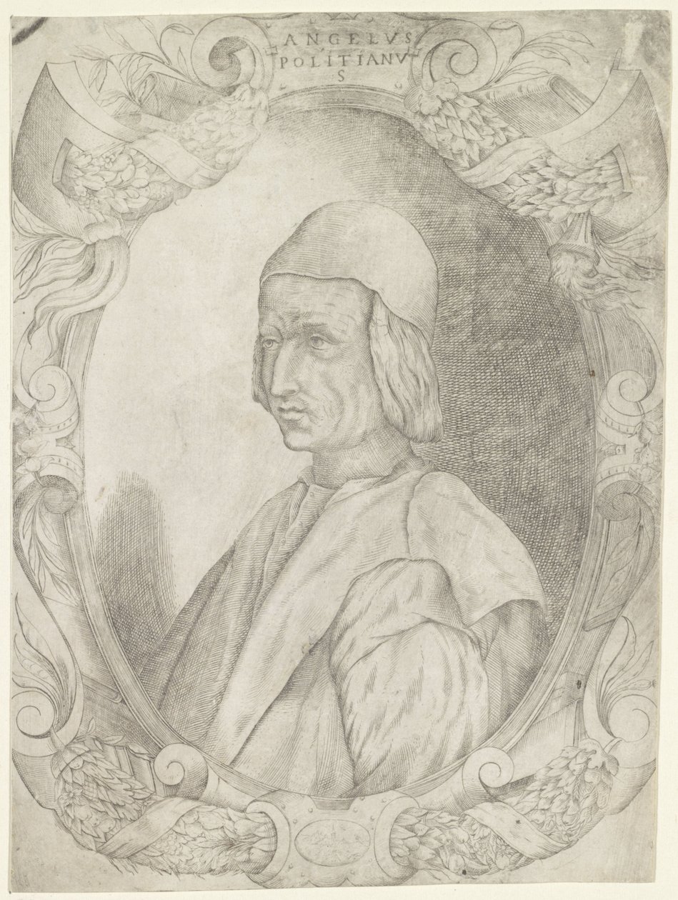 Portrait of Agnolo Poliziano by Fabio Licinio