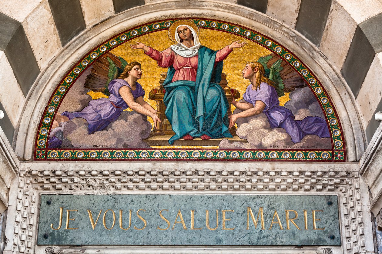 Basilica of Notre-Dame-de-la-Garde, the Ascension, Marseille, Bouches-du-Rhône, 2012 by Faivre-Duffer Faivre-Duffer