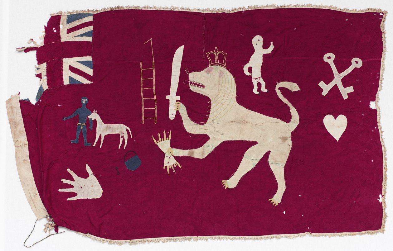 Asafo flag by Fante people