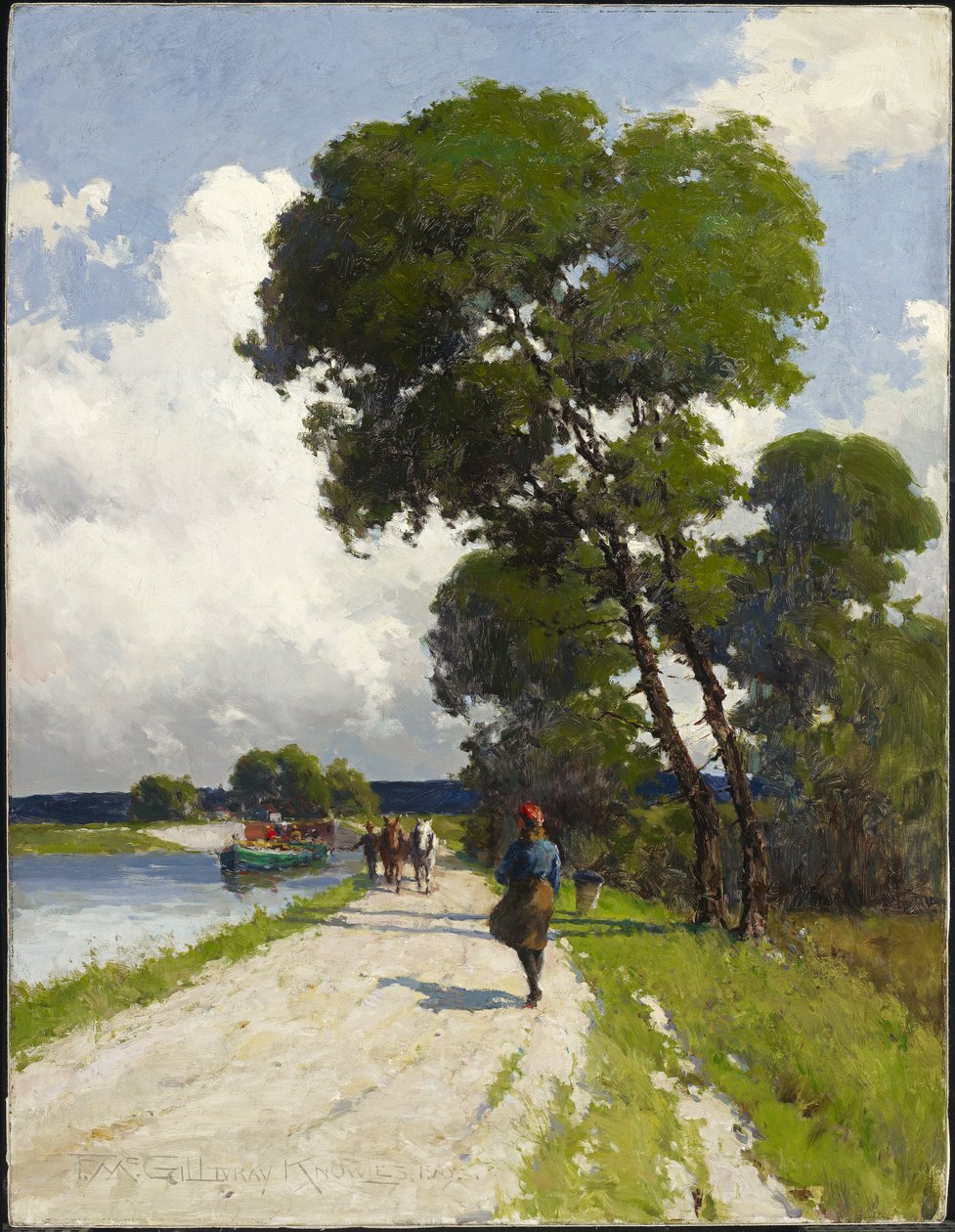 A Breezy Day by Farquhar McGillivray Knowles