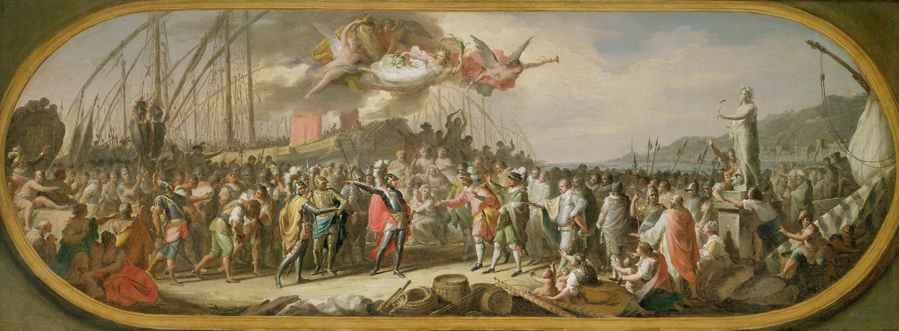 Triumph of Lamba Doria by Fedele Fischetti