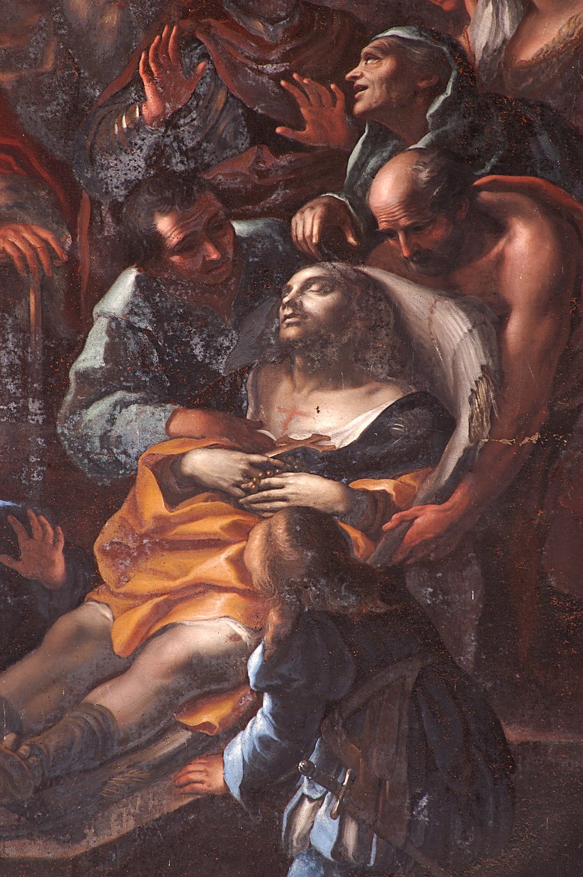 The Death of St. Roch in a Prison Cell in Arona (detail), 1691 by Federico Bianchi