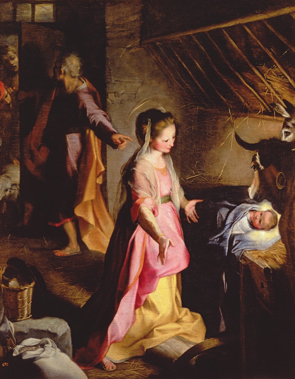 The Adoration of the Child, 1597 by Federico Barocci