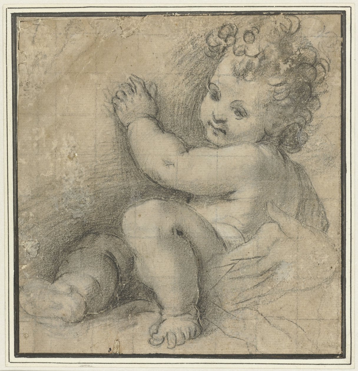Christ Child with the Hand of Mary by Federico Barocci