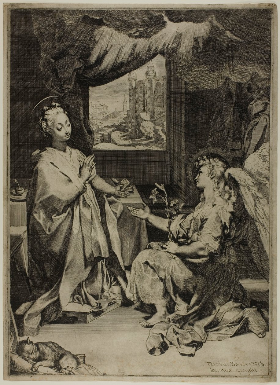 The Annunciation by Federico Barocci
