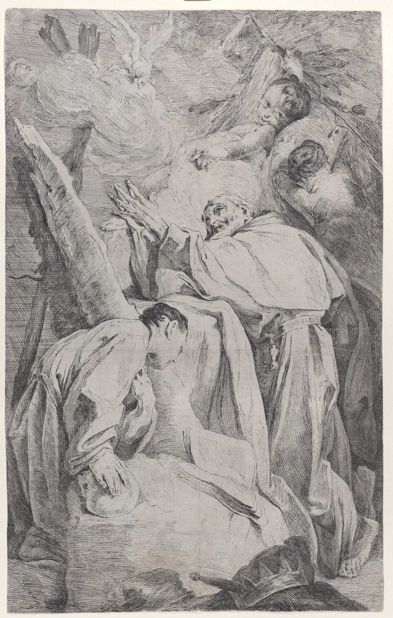 Ecstasy of the Blessed Piero Gambacorti of Pisa by Federico Bencovich