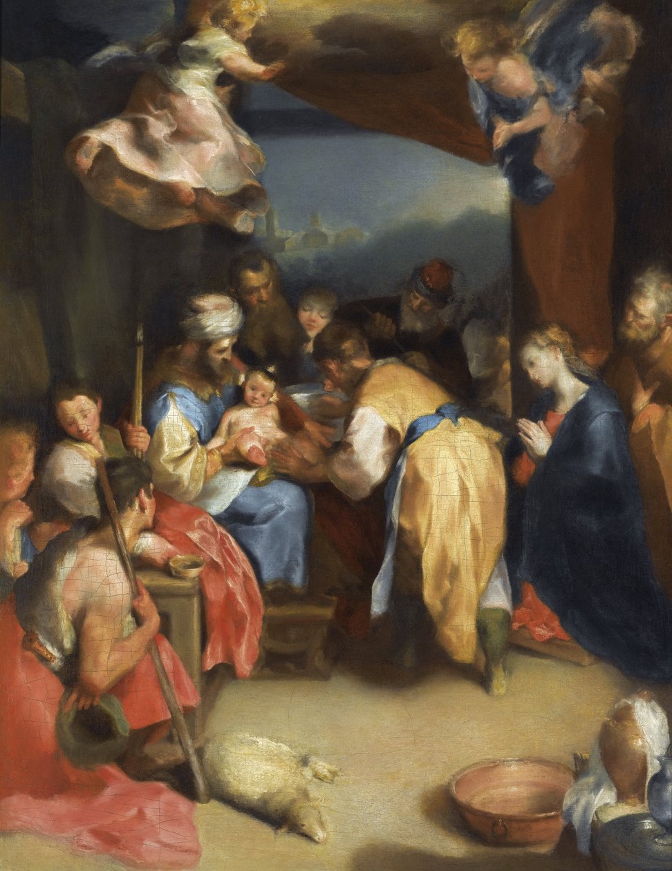 The Circumcision of Christ by Federico Fiori Barocci or Baroccio
