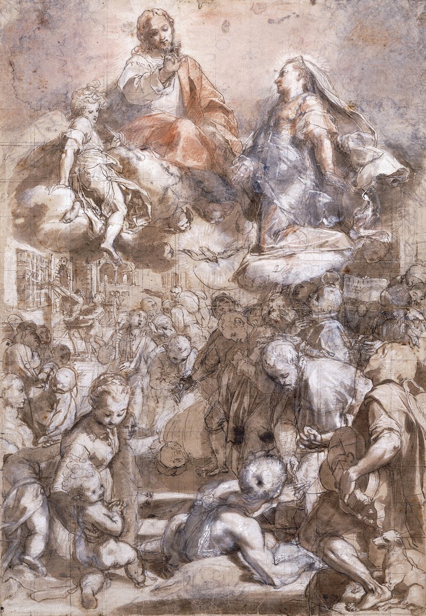 The Madonna del Popolo by Federico Fiori Barocci or Baroccio