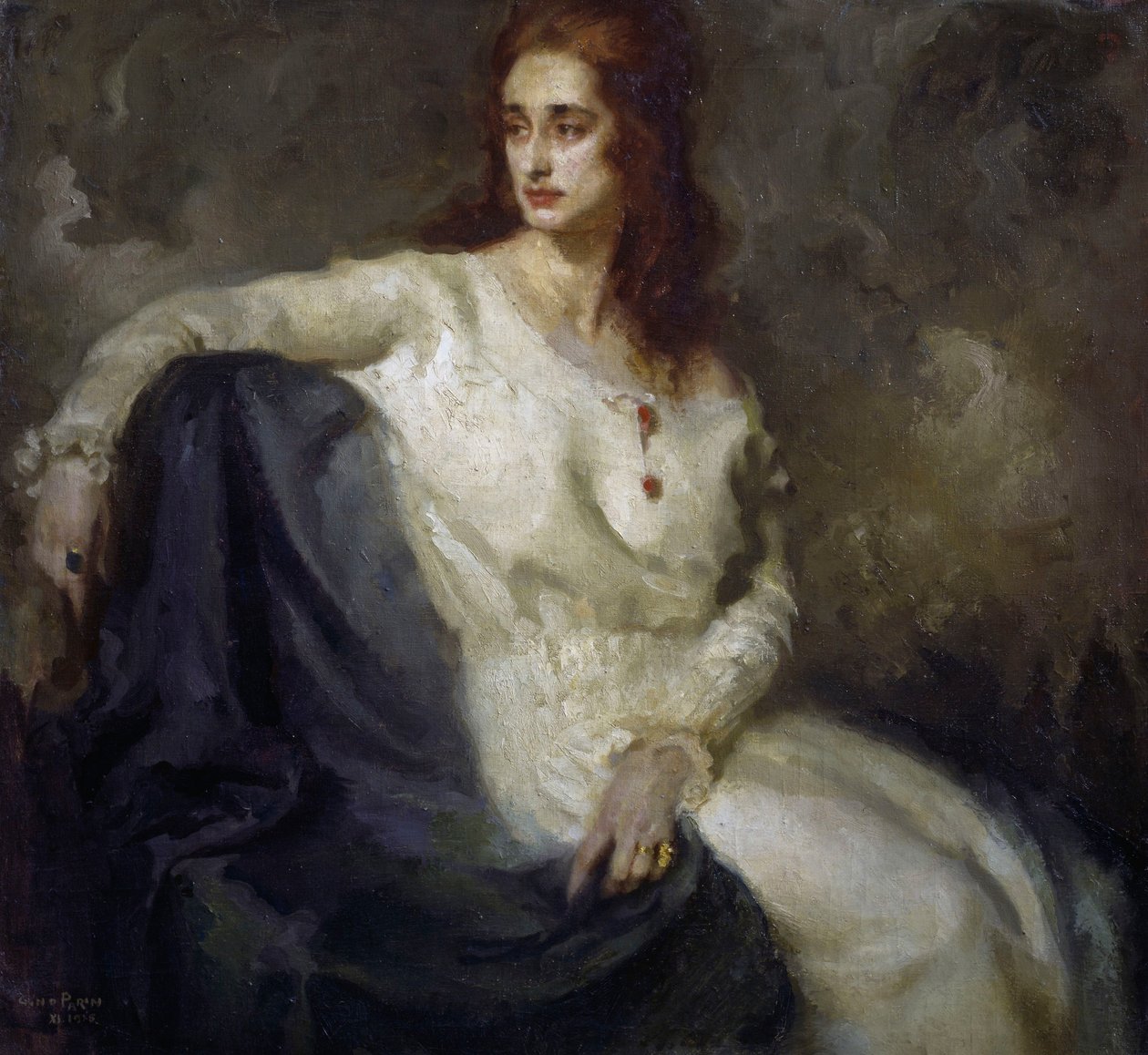 Lady in white (Dama in bianco) 1915