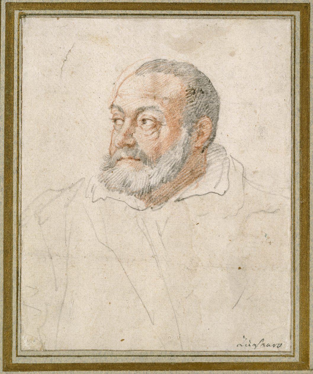 Portrait of a Man by Federico Zuccaro
