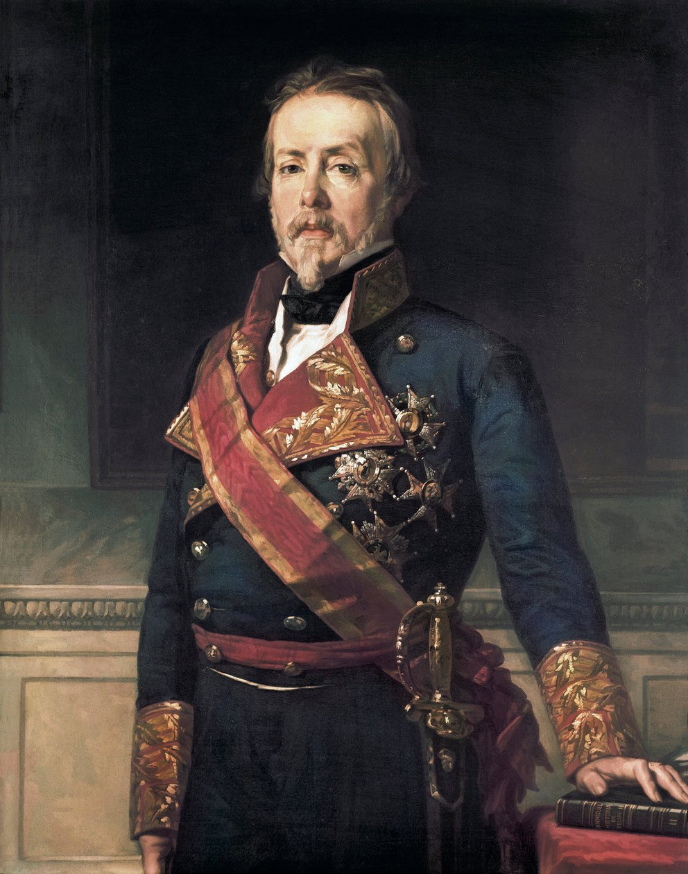 Portrait of Evaristo Fernandez de San Miguel y Valledor by Federico de Madrazo y Kuntz