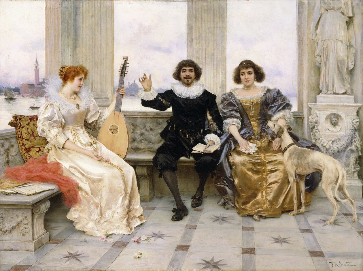 The Recital by Federigo Andreotti