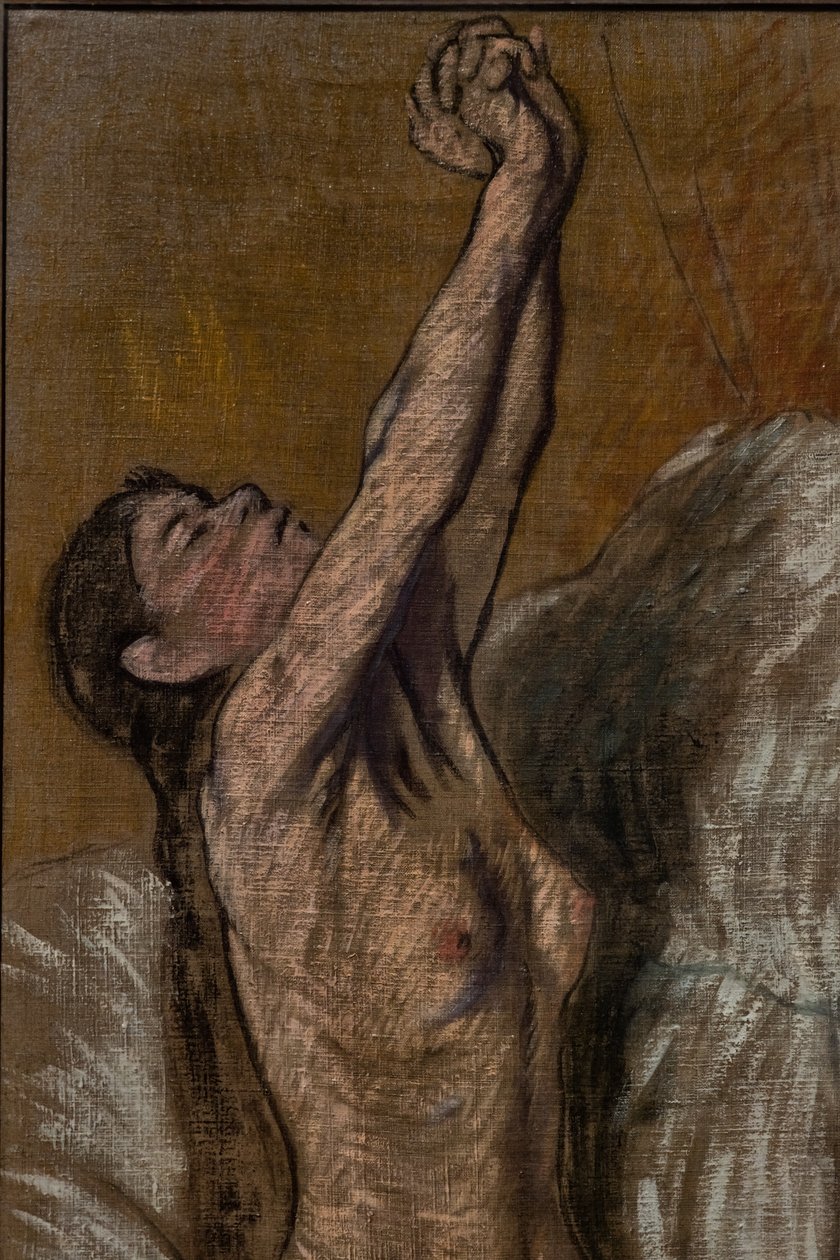 Nude Girl (detail) by Federigo Zandomeneghi