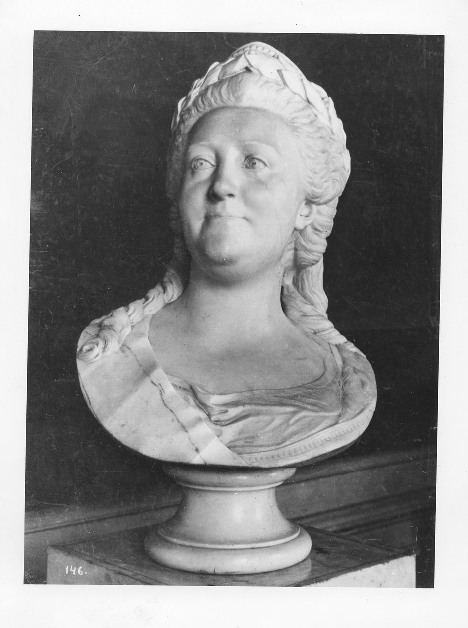 Bust of Catherine II of Russia by Fedot Choubine