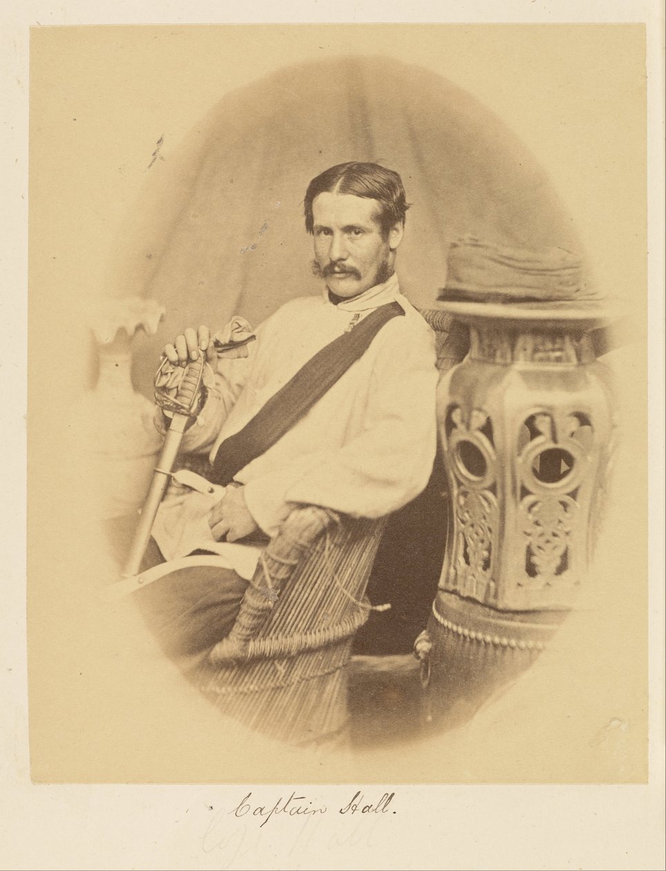 Captain Hall by Felice Beato