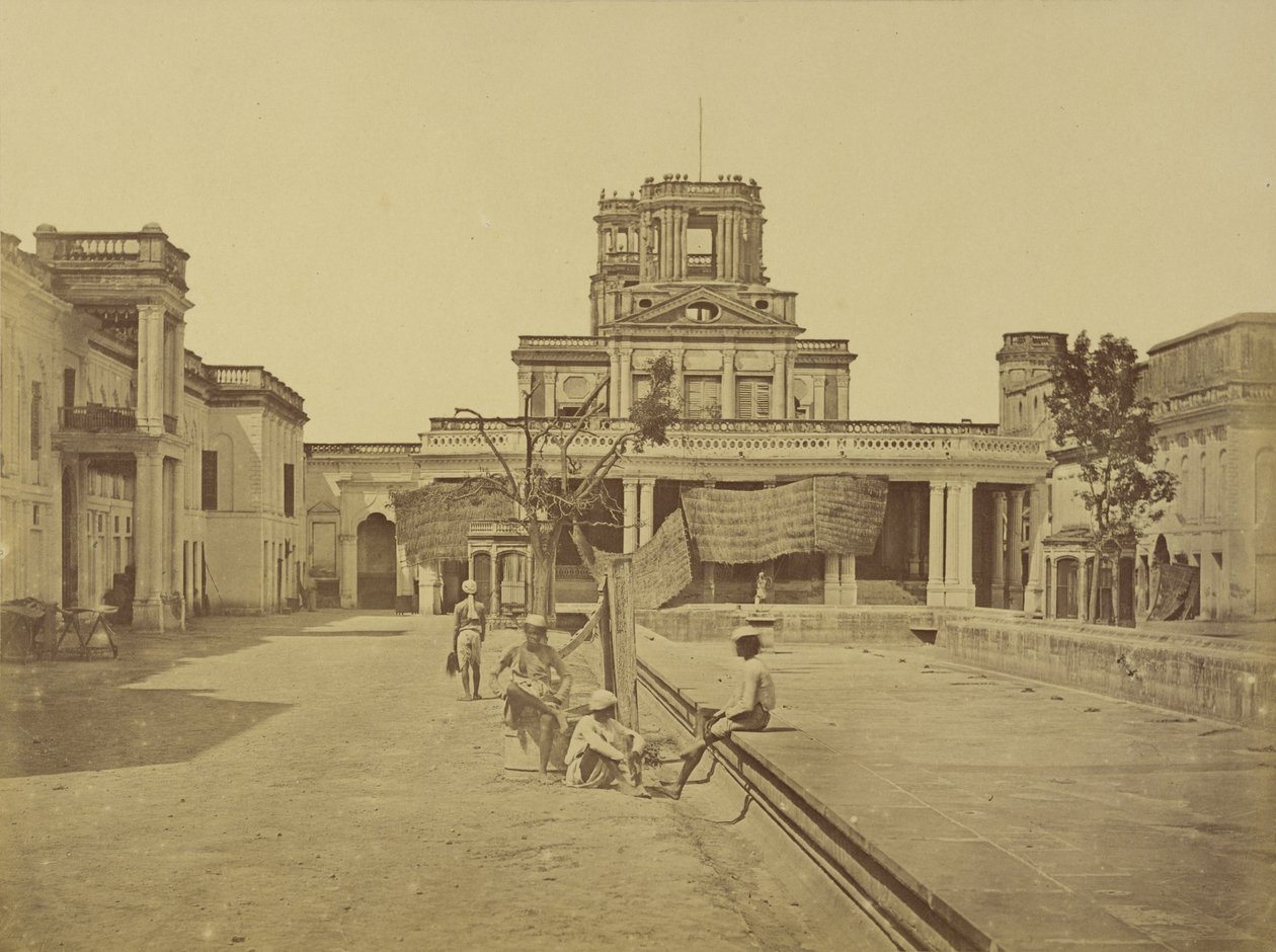 Interior of The Ferad Buksh by Felice Beato