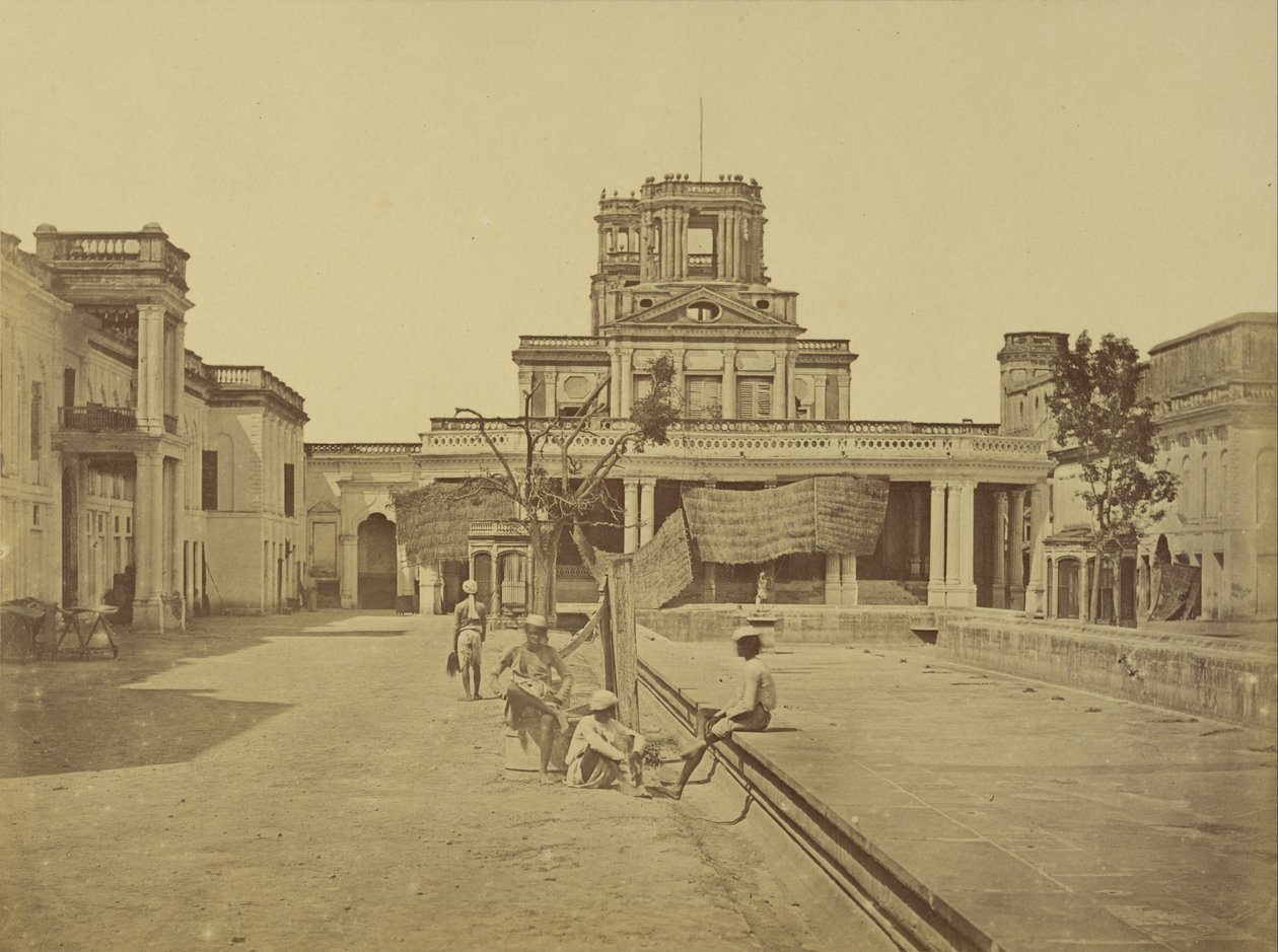 Interior of The Ferad Buksh by Felice Beato