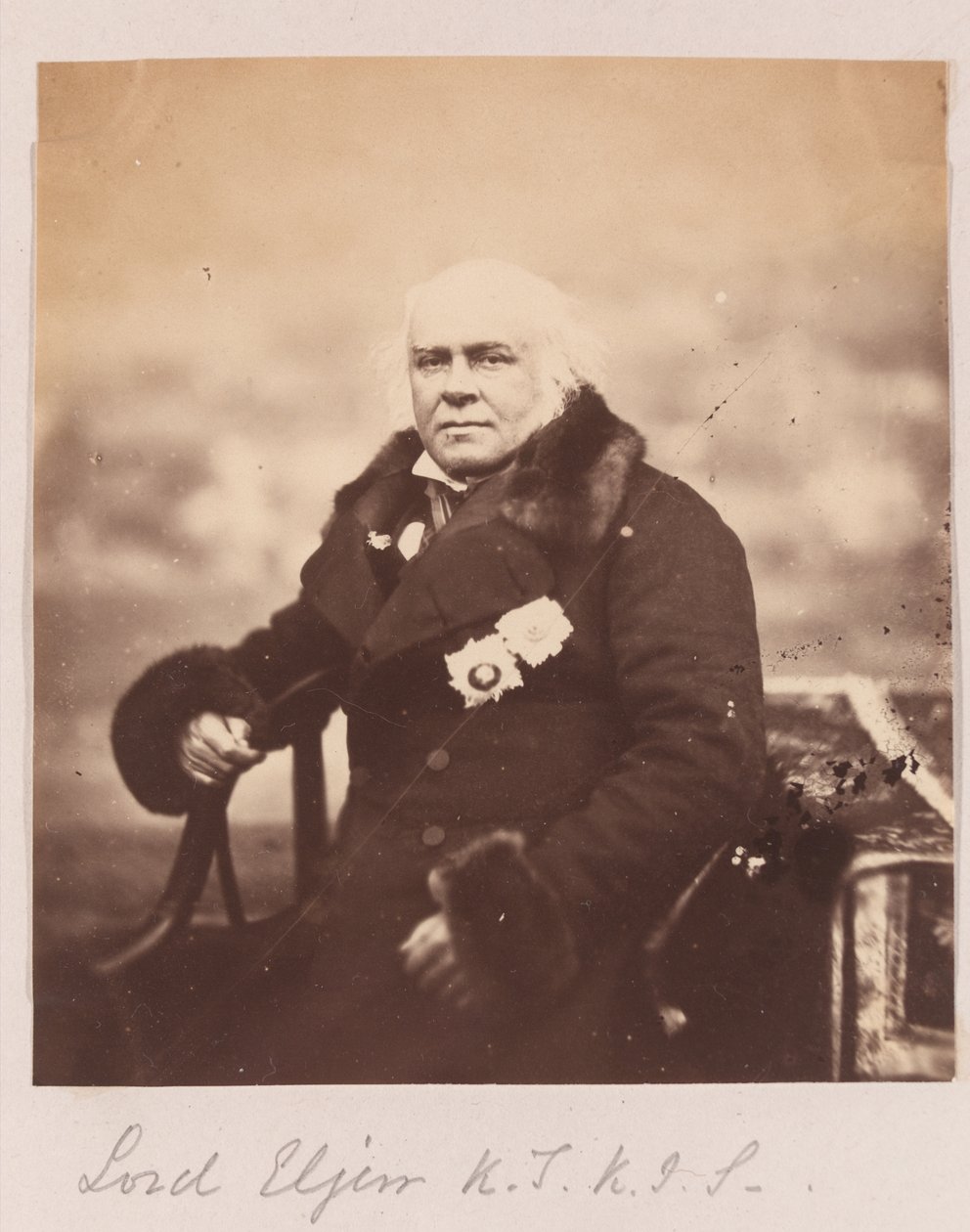 James Bruce, Eighth Earl of Elgin by Felice Beato