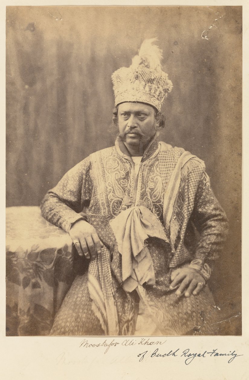 Moostafor Ali Khan of Oudh Royal Family by Felice Beato