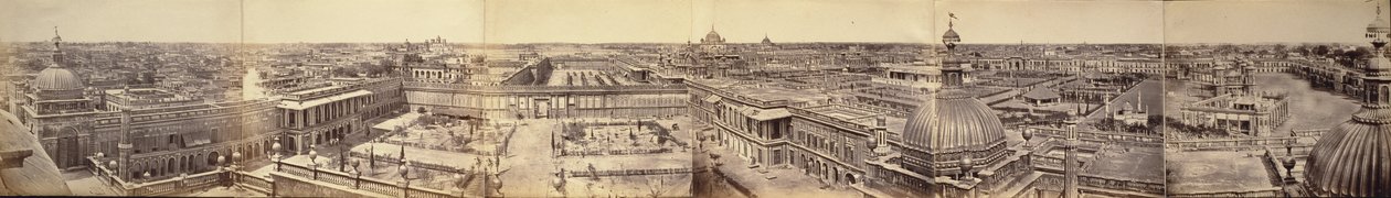 Panorama of Lucknow, Taken from the Great Imambara by Felice Beato