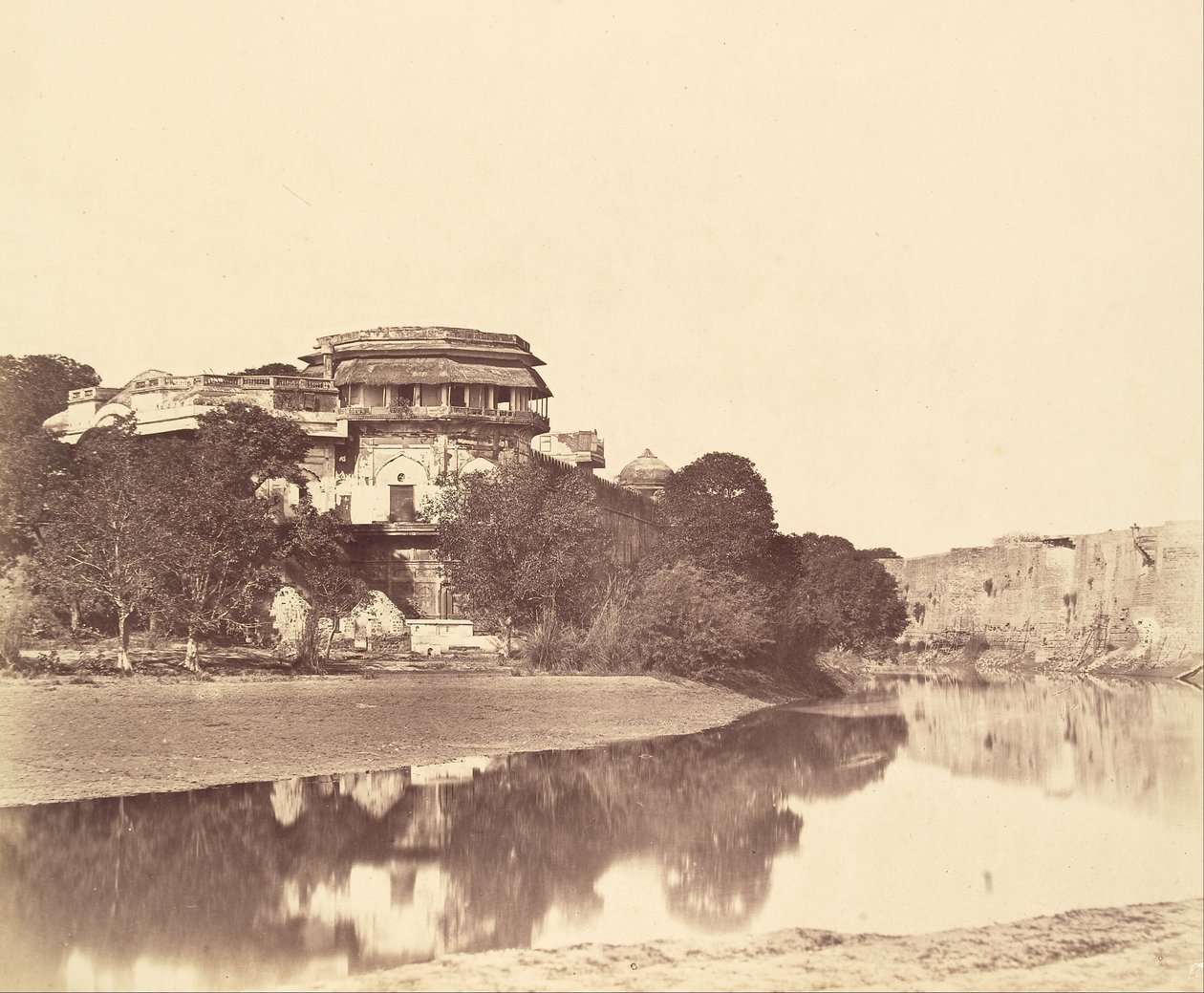 Portion of the Palace and Sulim Ghur by Felice Beato
