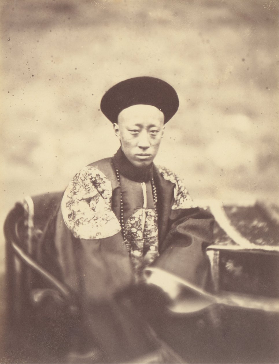 Portrait of Prince Kung, Brother of the Emperor of China, Who Signed the Treaty by Felice Beato