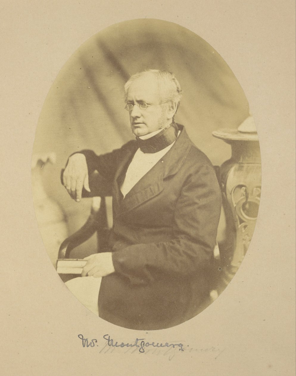 Portrait of Sir Robert Montgomery, Esq., B.C.S, Chief Commissioner in Oude by Felice Beato