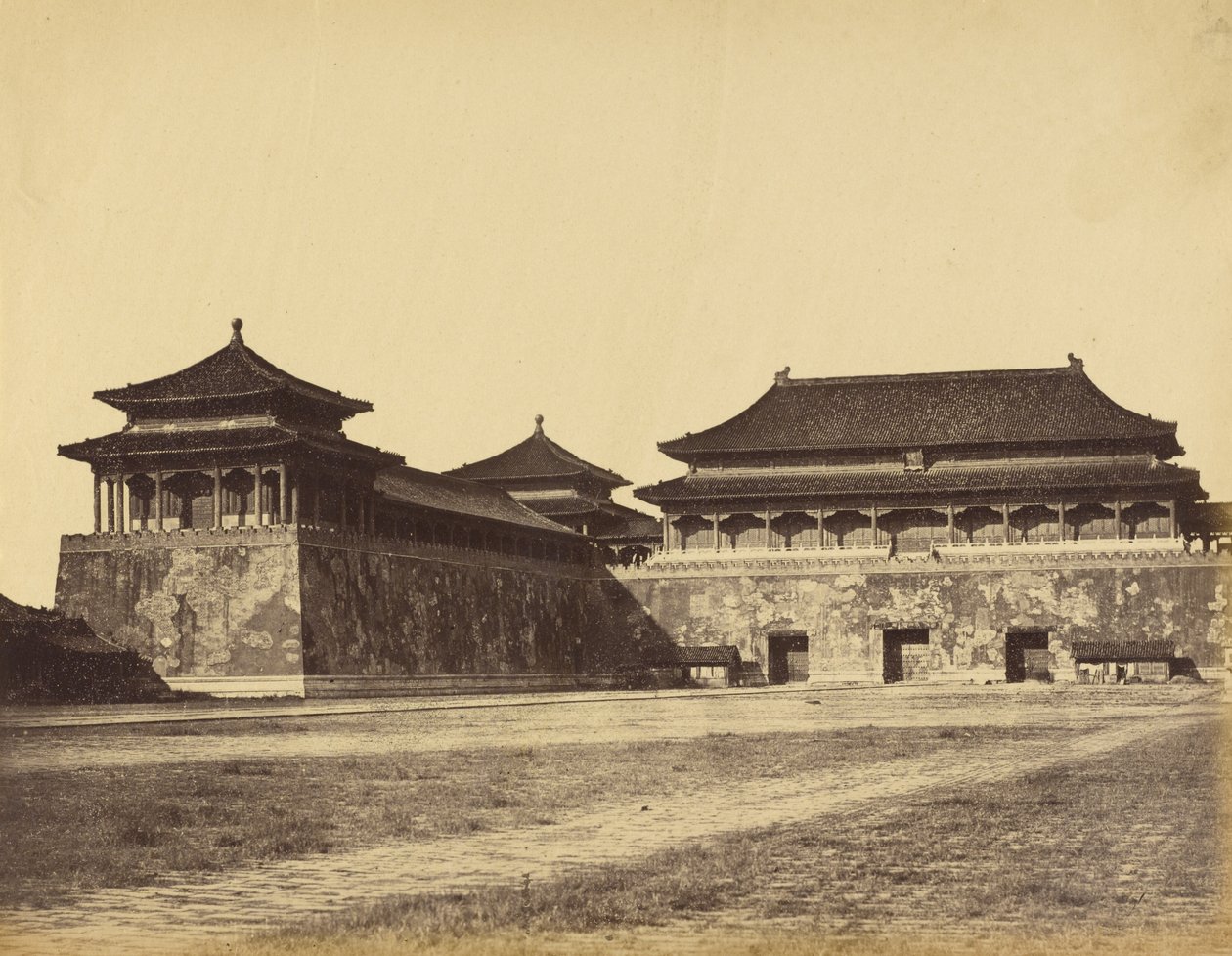 The Great Imperial Winter Palace, Beijing, October 29, 1860 by Felice Beato