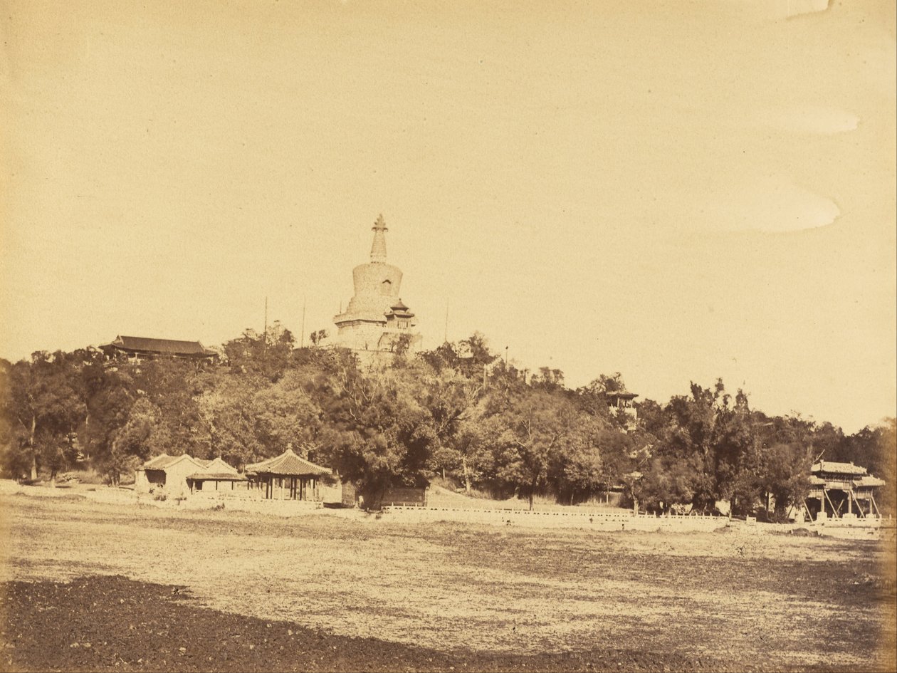 The Great Pagoda on the Imperial Winter Garden Palace, October 29, 1860 by Felice Beato