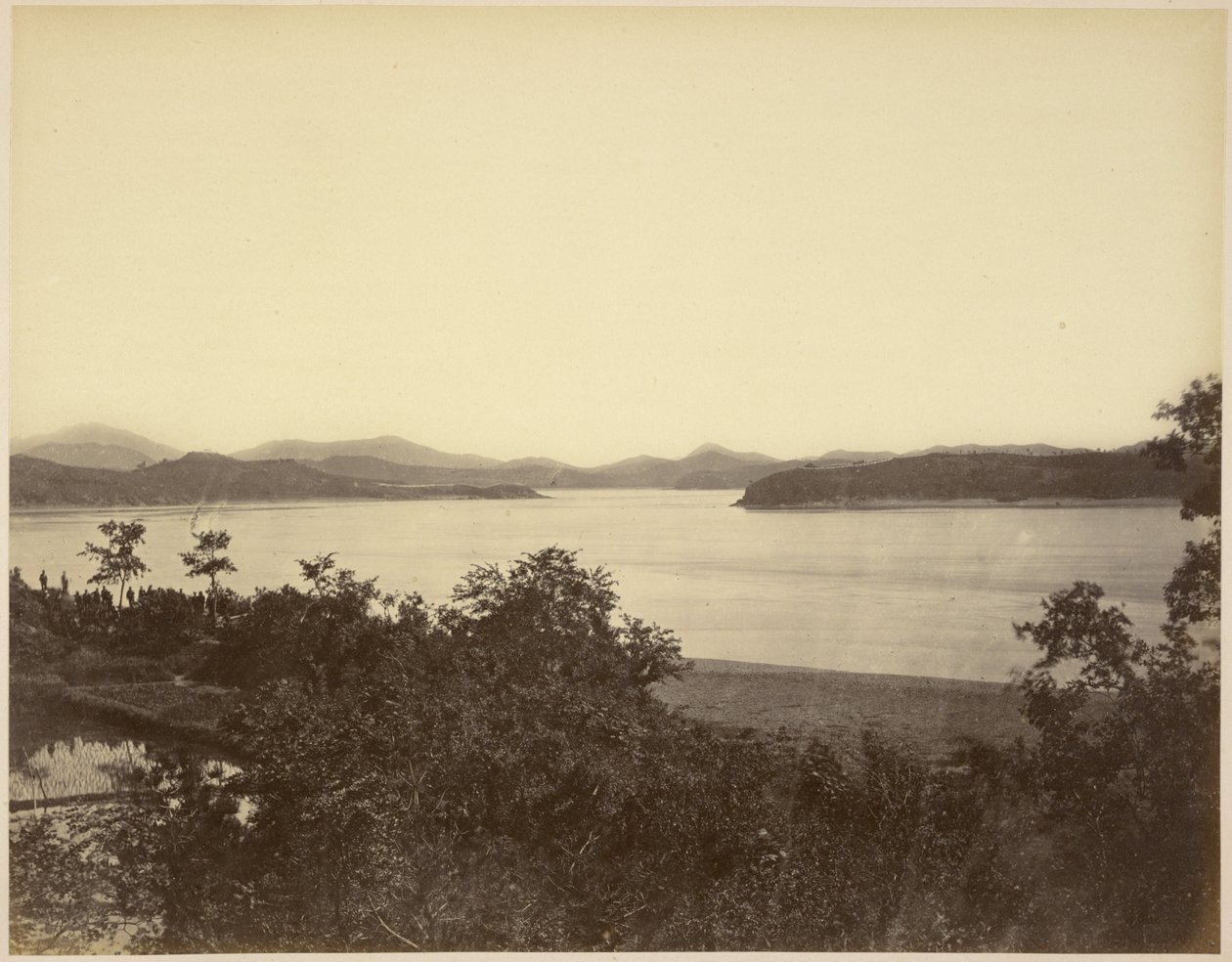 View from Fort Monocacy with Fort McKee in the Distance by Felice Beato