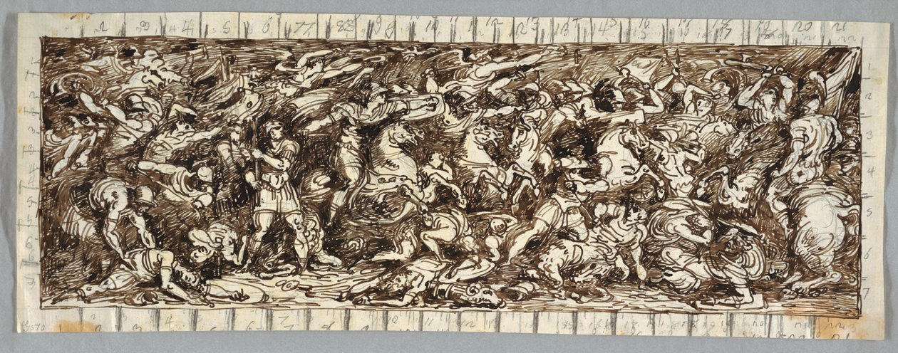 Battle by Felice Giani