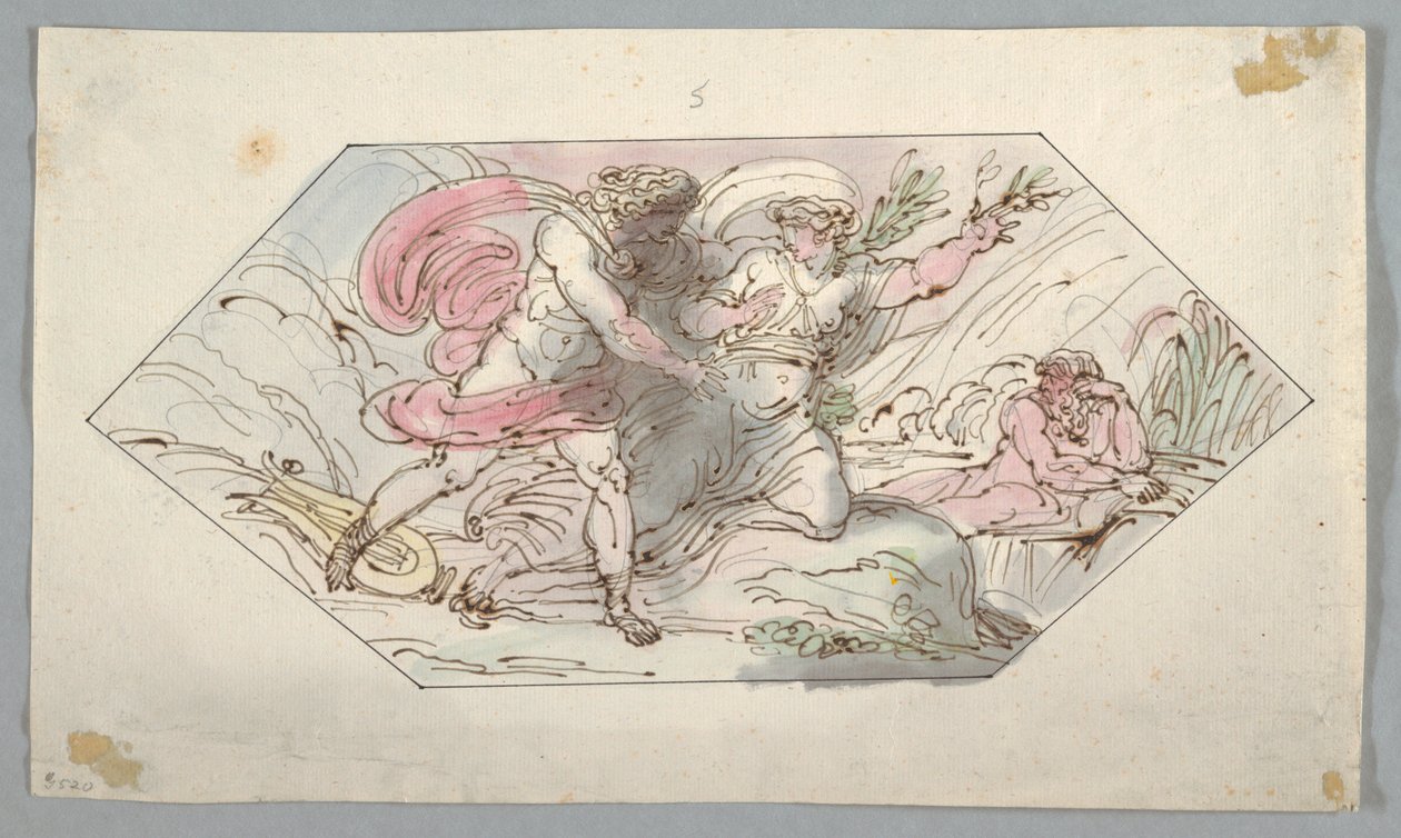 Apollo and Daphne, 1796–98 by Felice Giani